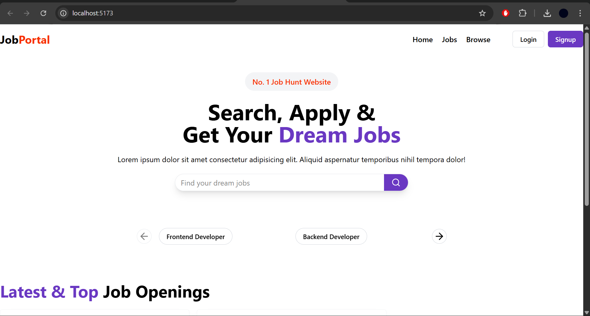 Job Portal